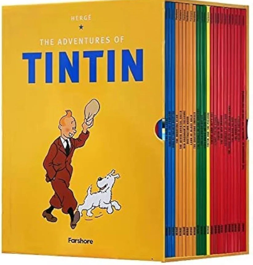 The Adventures of Tintin: 23 Book Collection