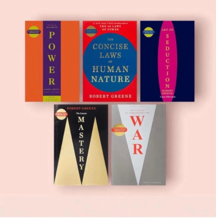 Robert Greene 5 Books mini Collection Set