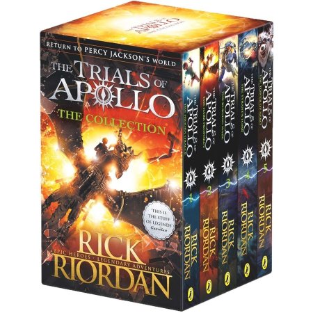 Trials of Apollo Collection 5 Books Set