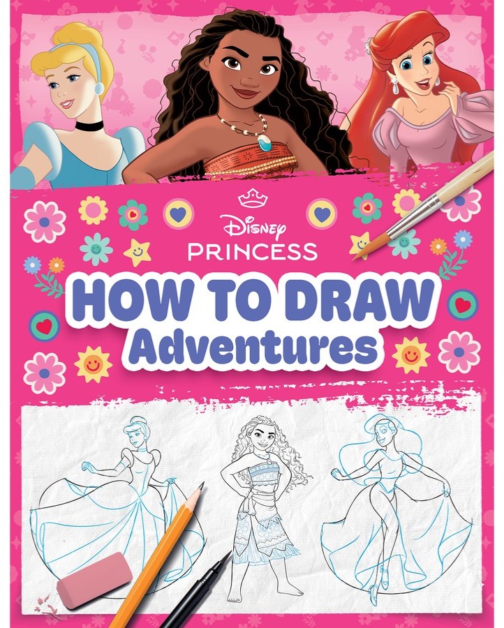 Disney princess how to draw adventures