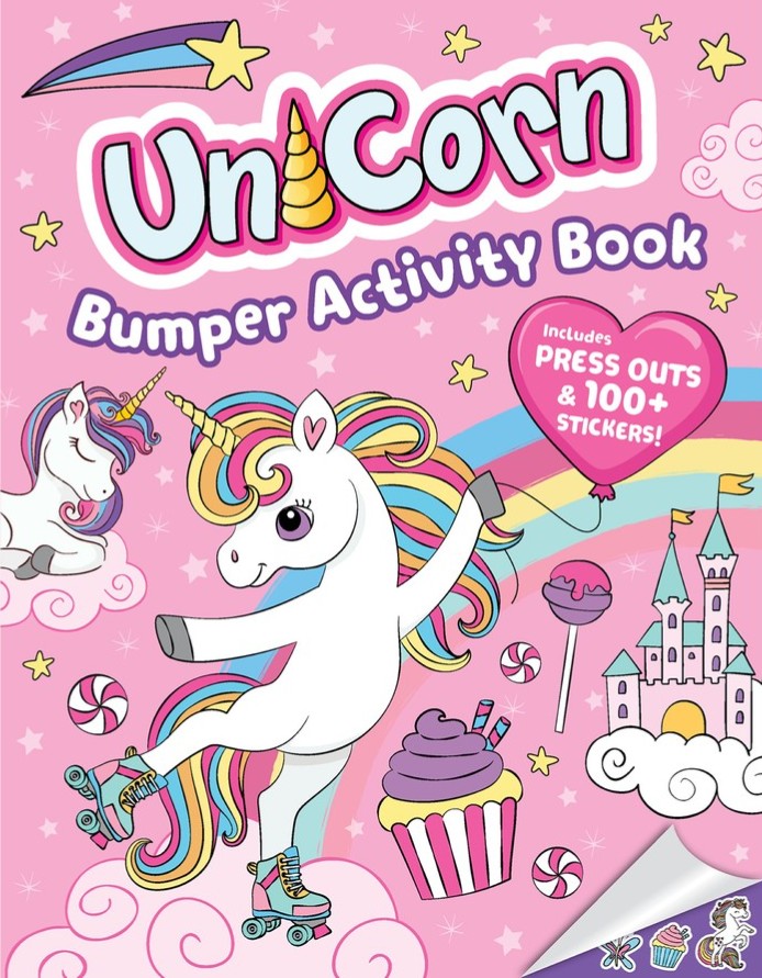 Unicorn bumper activiy book