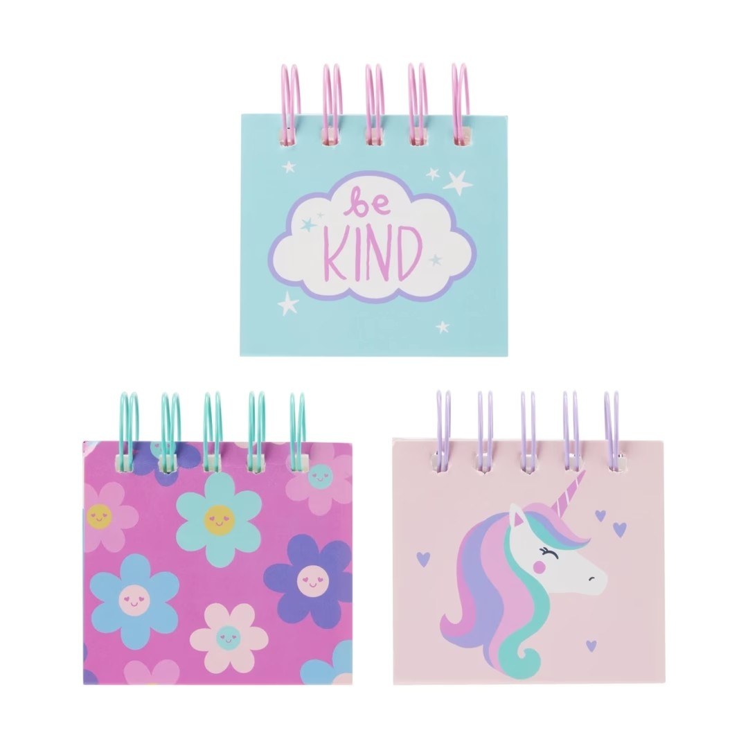 Spiral Sticky Note Pad - Random Selection