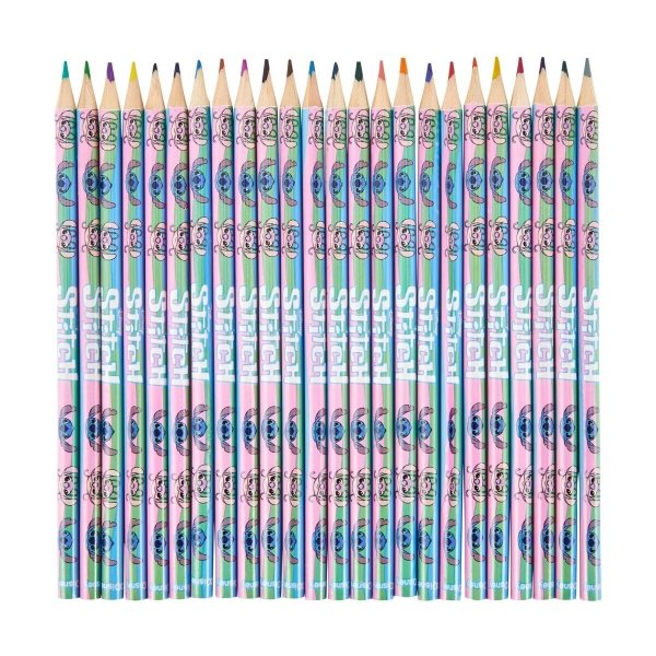 24 Pack Disney Lilo & Stitch Pencils Cylinder