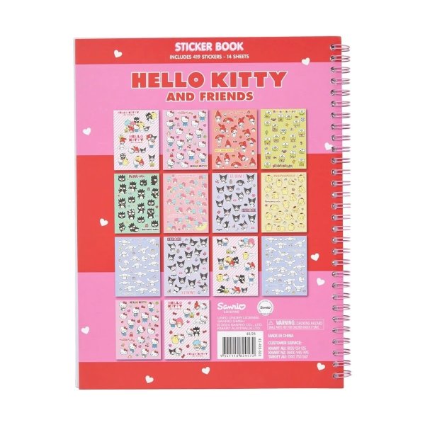 Hello Kitty and Friends Sticker Book