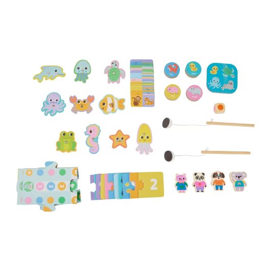 95 Piece 7-in-1 Games Set